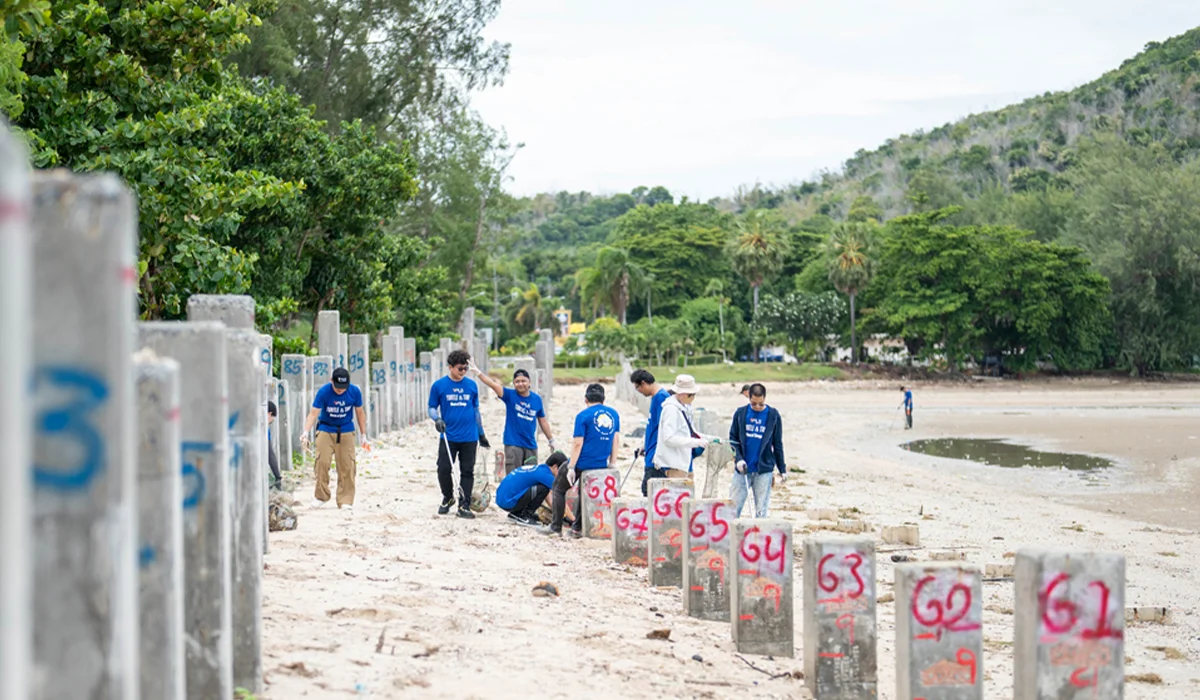พลังจิตอาสา VPLS: ดูแลชายหาด–อนุรักษ์เต่าทะเลอย่างยั่งยืน 