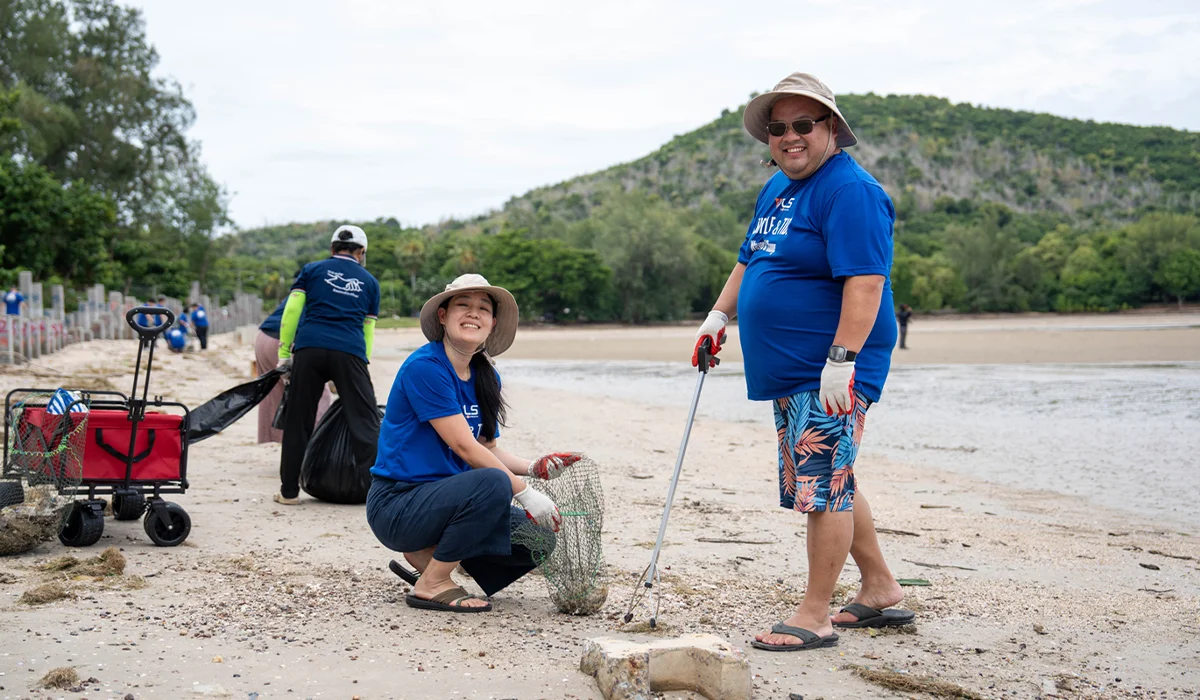 พลังจิตอาสา VPLS: ดูแลชายหาด–อนุรักษ์เต่าทะเลอย่างยั่งยืน 