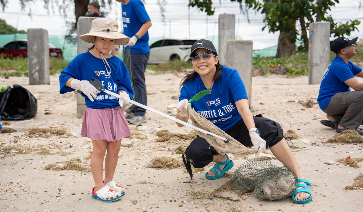 พลังจิตอาสา VPLS: ดูแลชายหาด–อนุรักษ์เต่าทะเลอย่างยั่งยืน 