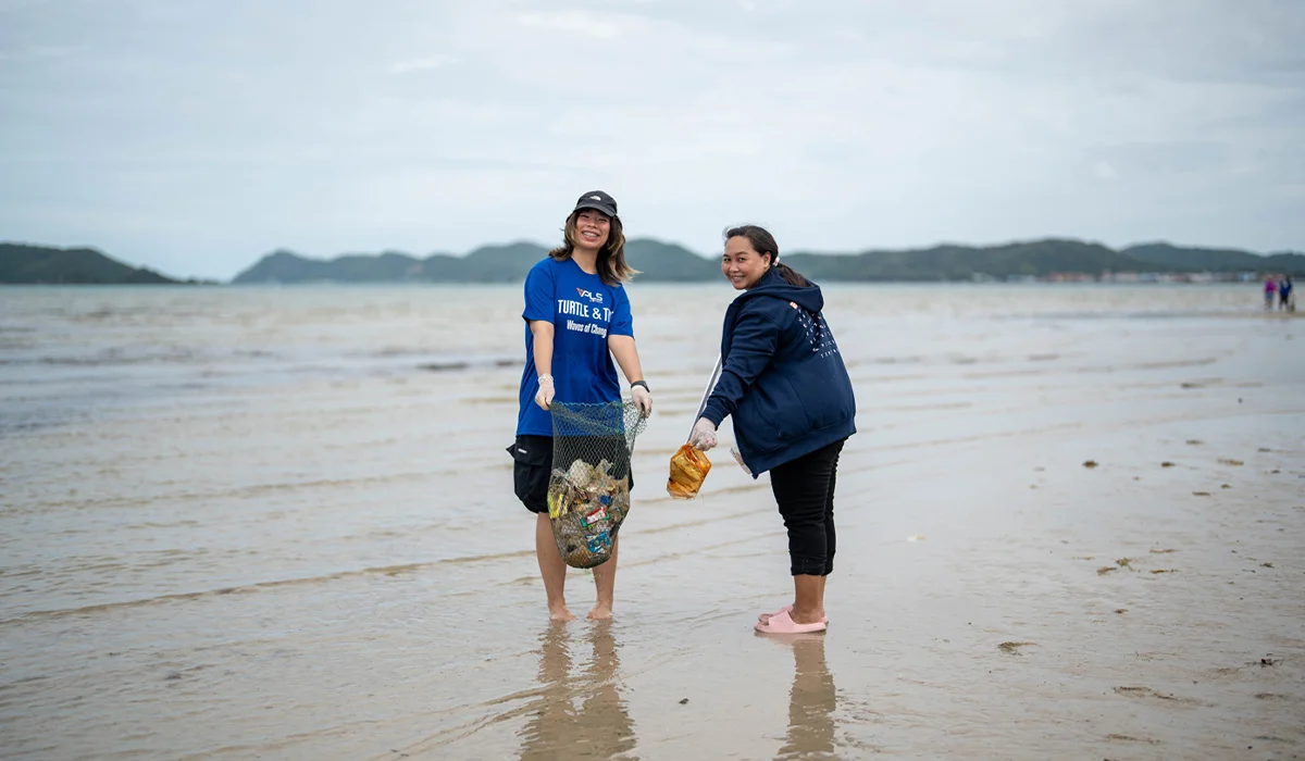 พลังจิตอาสา VPLS: ดูแลชายหาด–อนุรักษ์เต่าทะเลอย่างยั่งยืน 